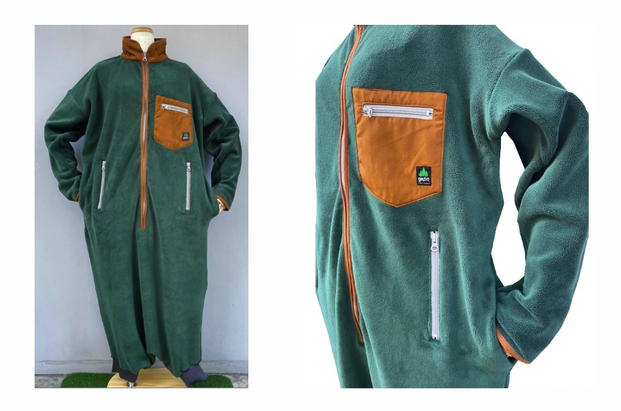 着る寝袋「モモンガ」。キャンプ、車中、部屋着にリラックススタイル